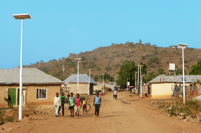 Solar Street Light Africa